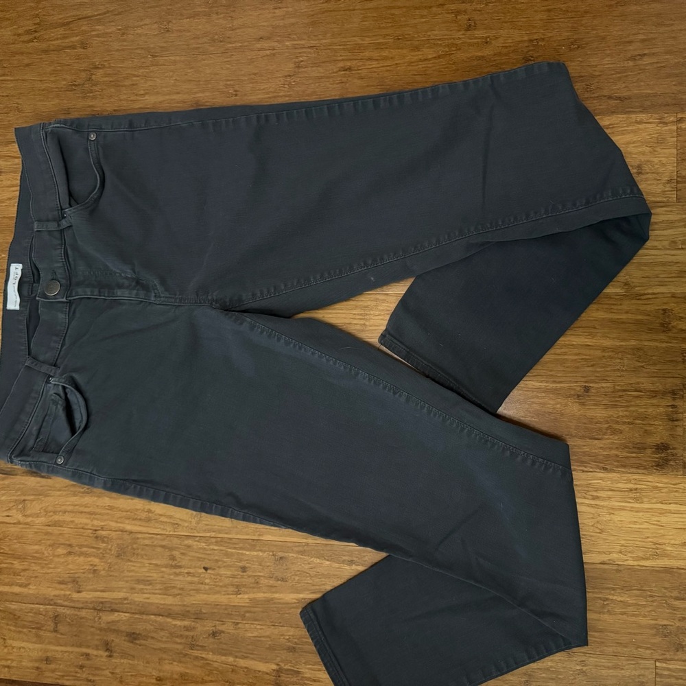 LOFT Dark Gray Ankle Pants